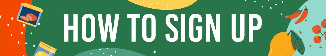 How To Sign Up Banner
